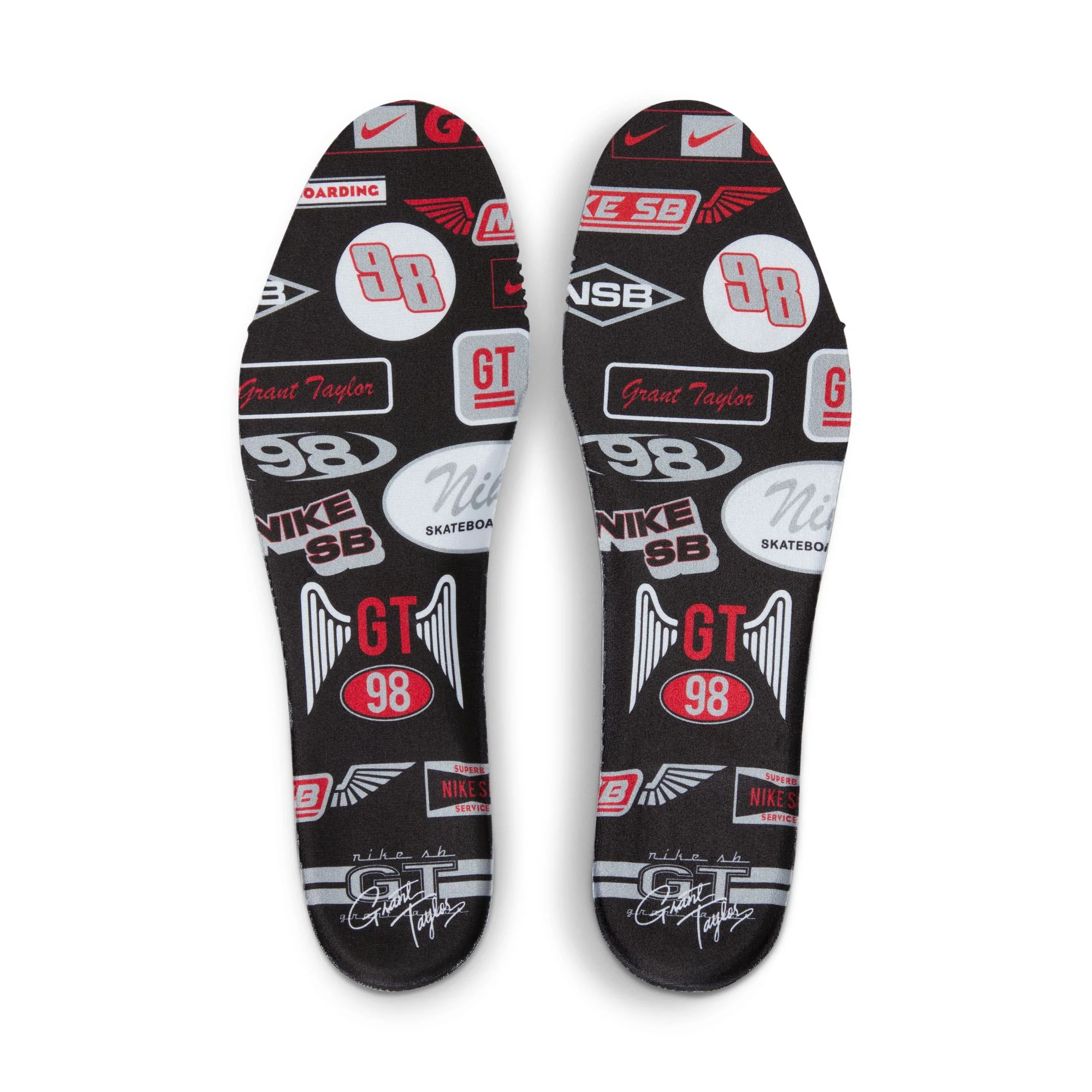 NIKE SB BLAZER MID PRO GT BLACK / METALLIC SILVER - Image 7