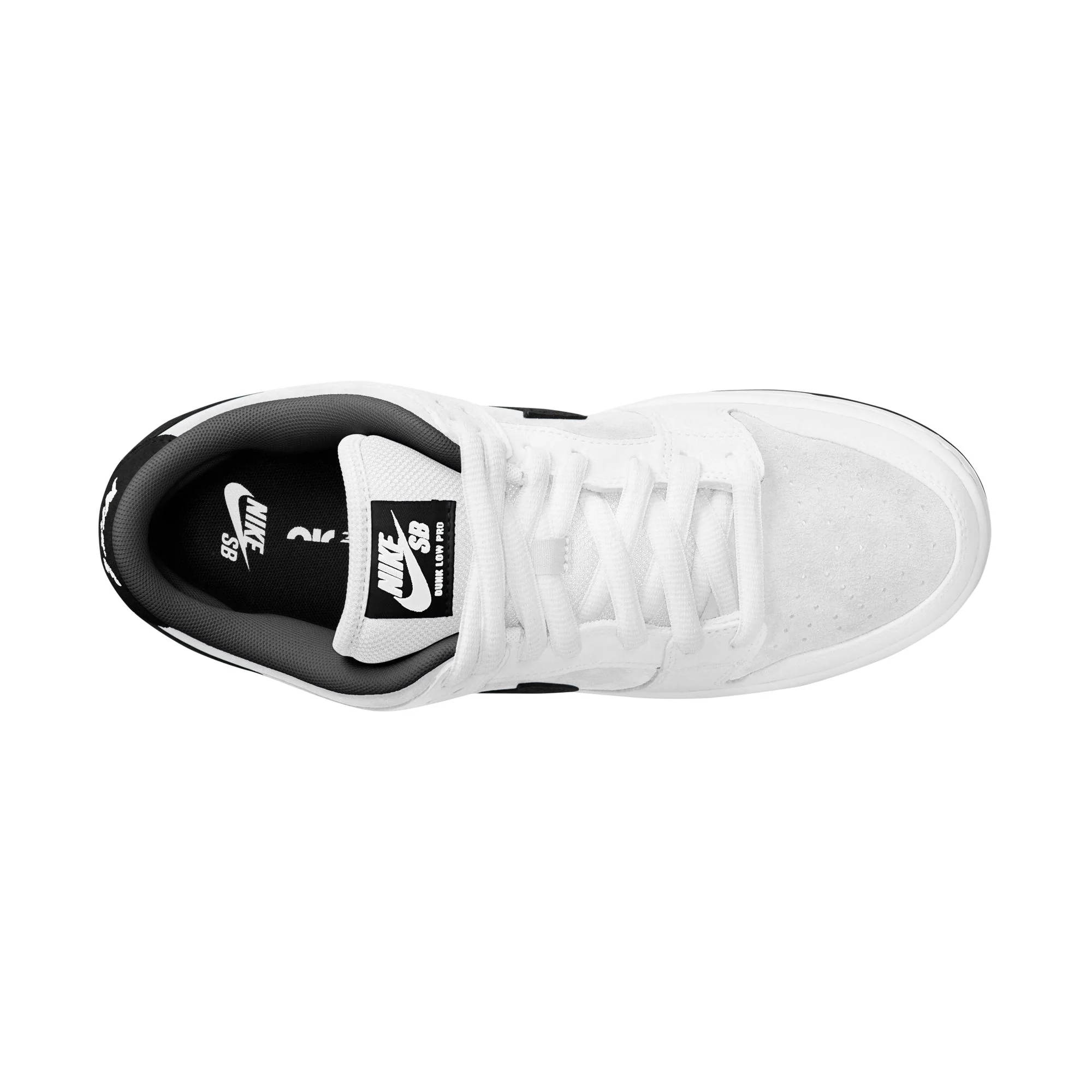 NIKE SB DUNK LOW PRO WHITE / BLACK-WHITE - Image 6