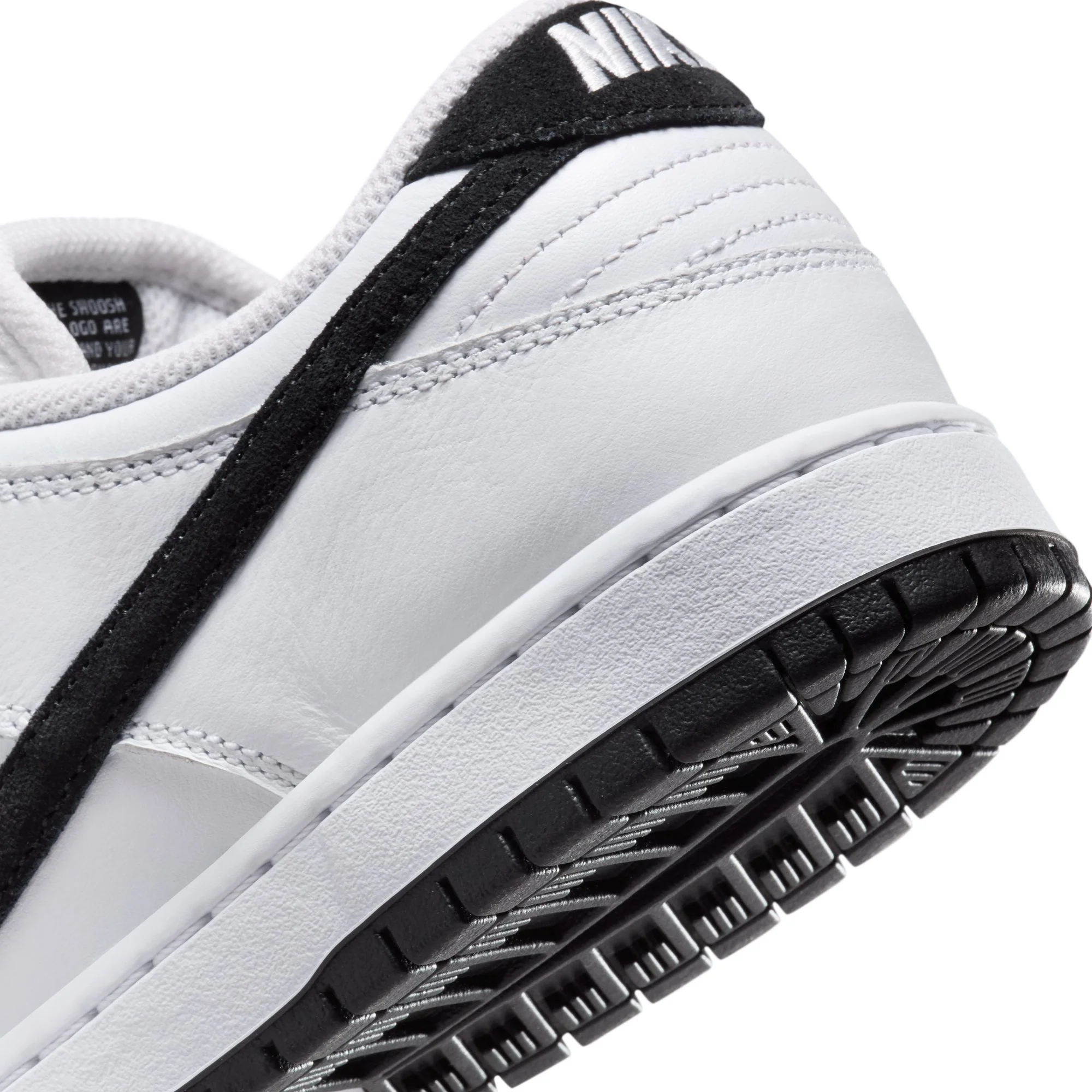 NIKE SB DUNK LOW PRO WHITE / BLACK-WHITE - Image 8