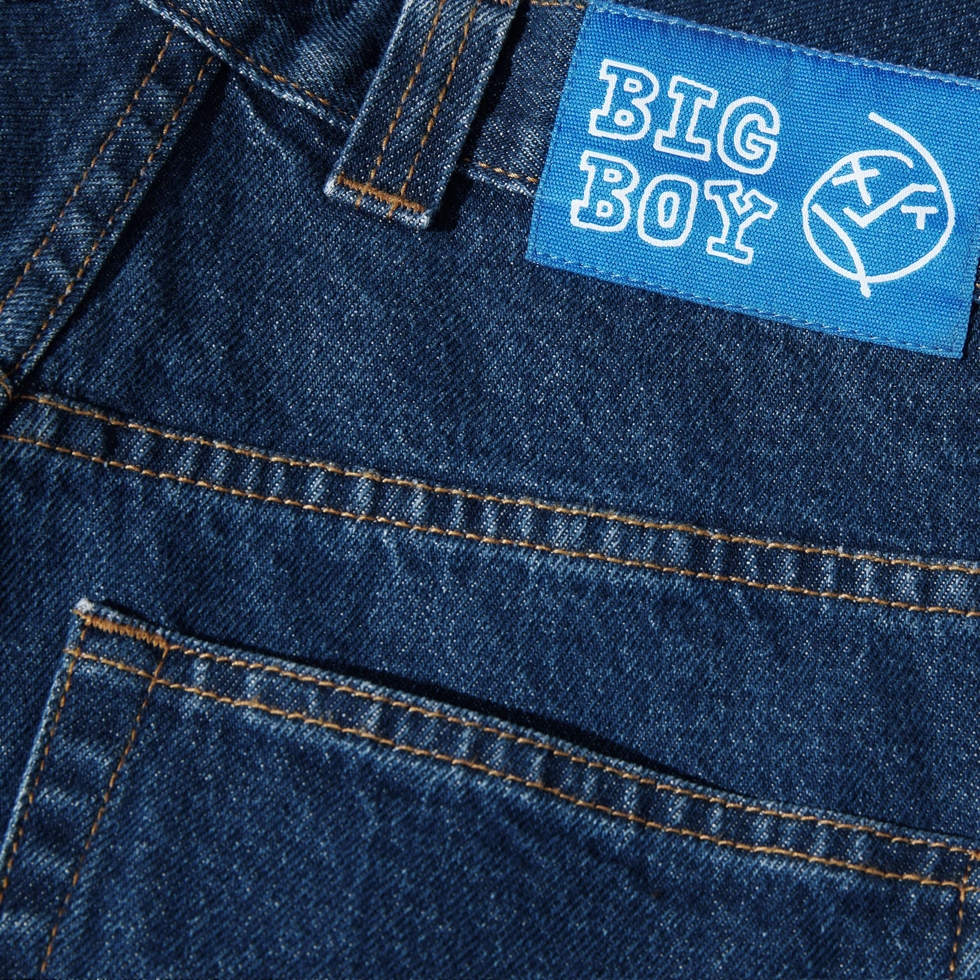 POLAR BIG BOY SHORTS DARK BLUE - Image 4