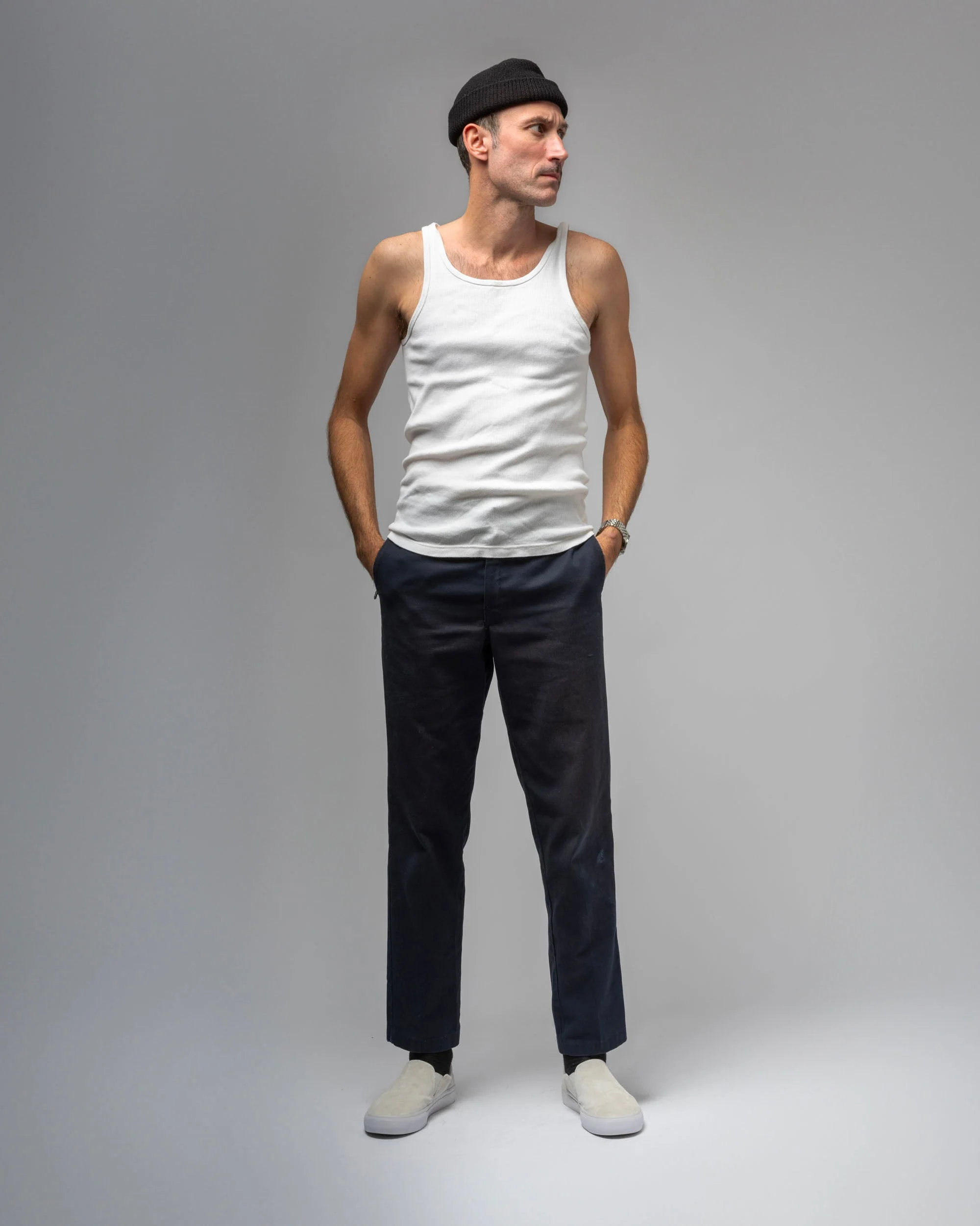 STRANGER SLIP-ON | WHITE / WHITE - Image 4